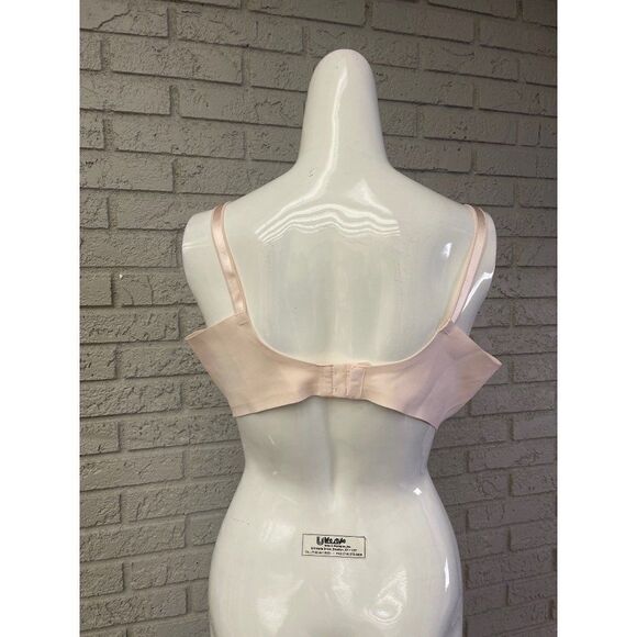Waners Pink / Peach Underwire Bra Size 40D - Picture 7 of 11